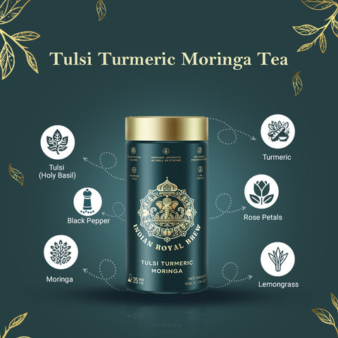 Tulsi Turmeric Moringa Tea